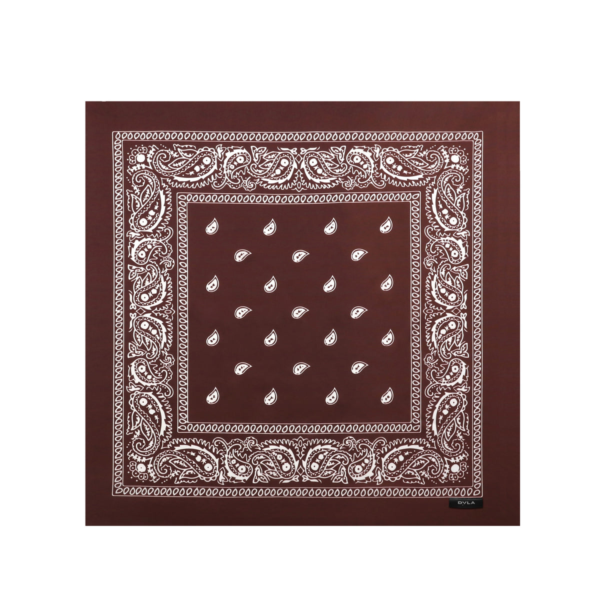 Classic 'Paisley' Scarf Brown – ALBINA DYLA