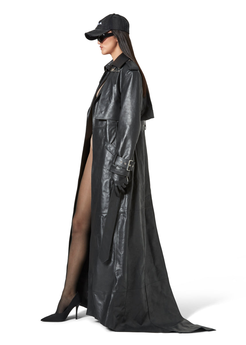 Tail Trench Coat – ALBINA DYLA