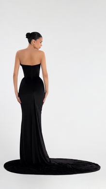 Crimson Elegance Dress