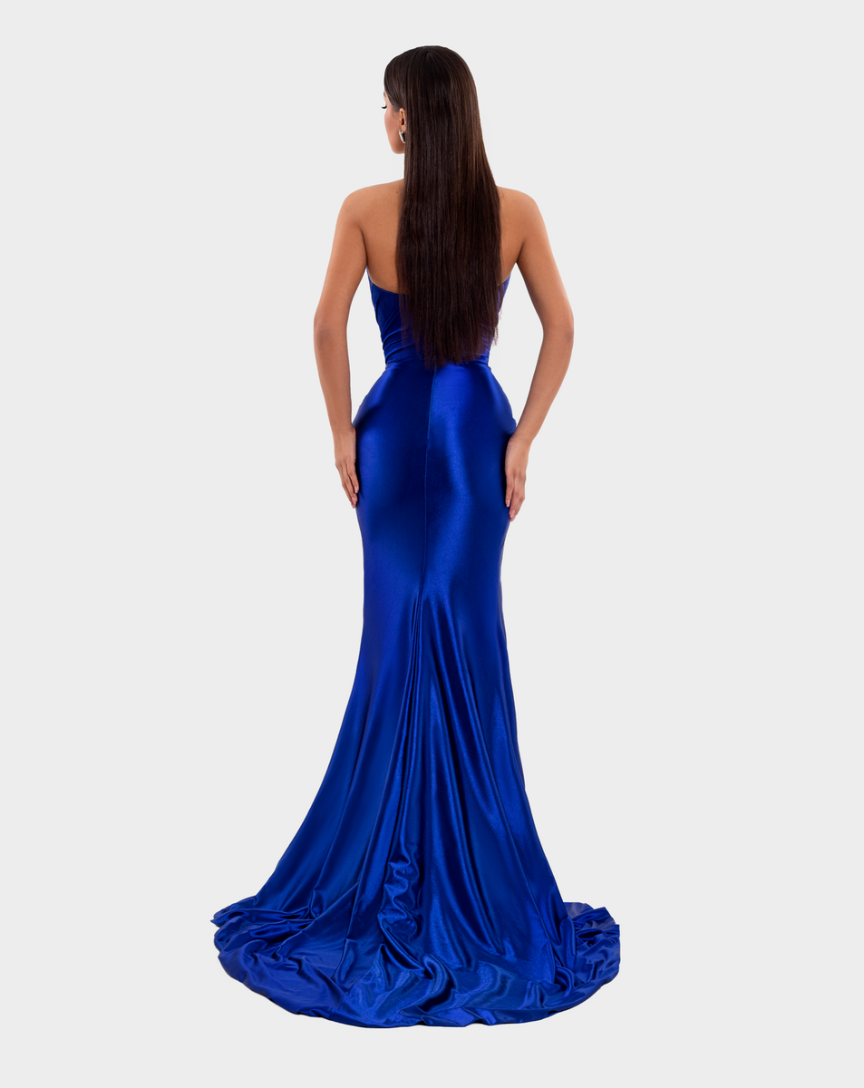 ROYAL BLUE DRESS – ALBINA DYLA - Main Image