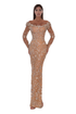 OFF SHOULDER LONG DRESS