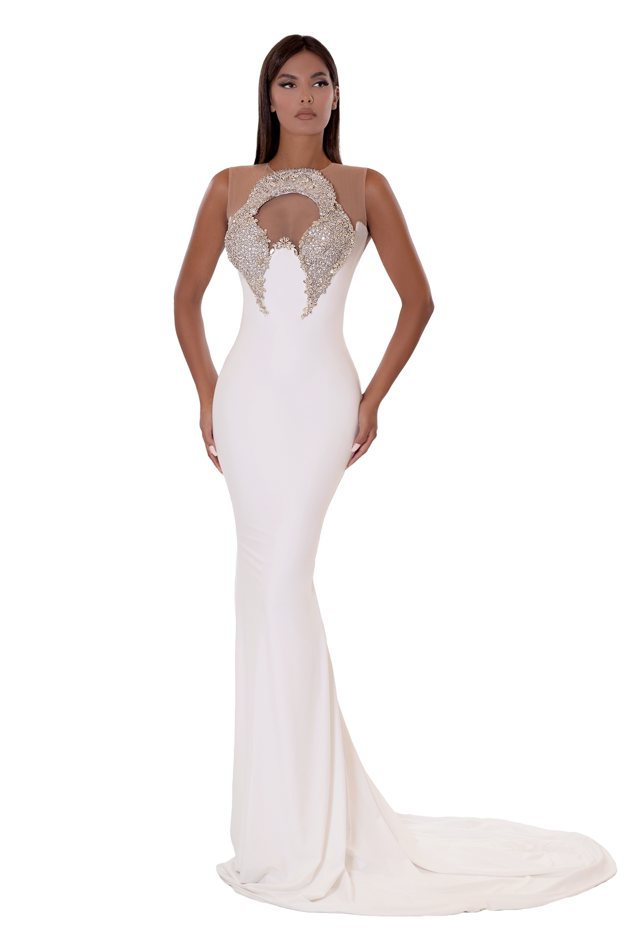 LONG WHITE DRESS – ALBINA DYLA