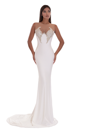 LONG DRESS IN WHITE