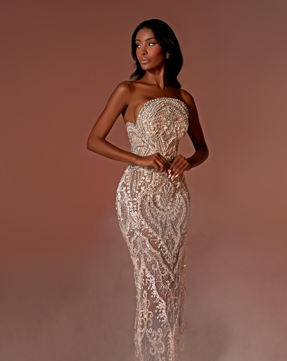 Crystal Corset Of Bridal Dress – ALBINA DYLA