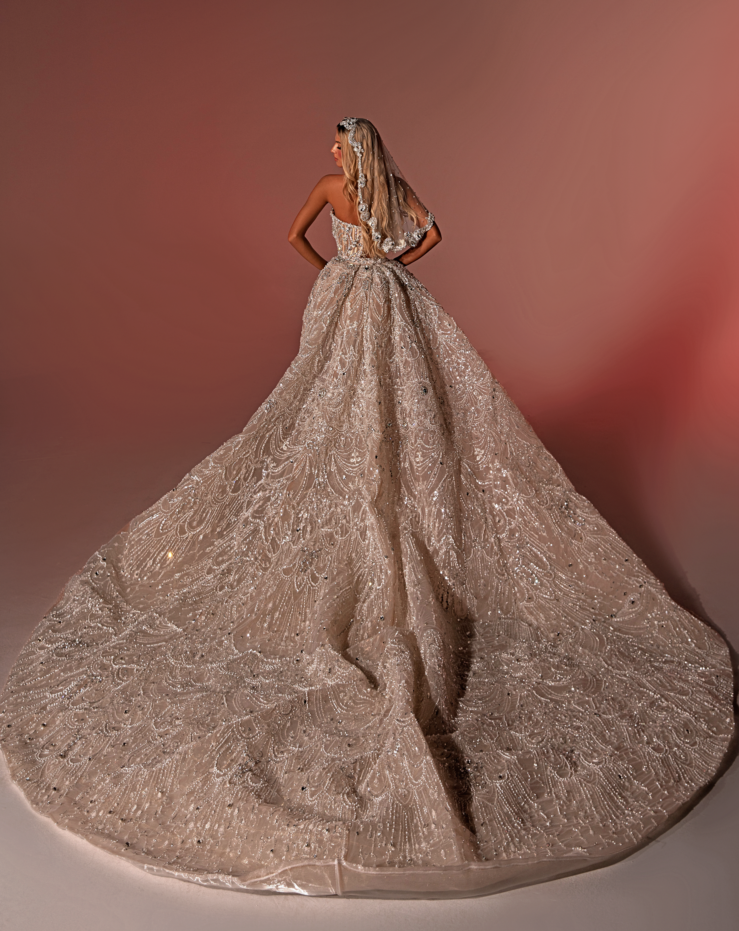 Htl2324 Crystal Ball Gown Dress High-neck Vintage Bow Siren Cut Wedding  Dress Lace Weeding Dress For Women Бальное Платье - Wedding Dresses -  AliExpress