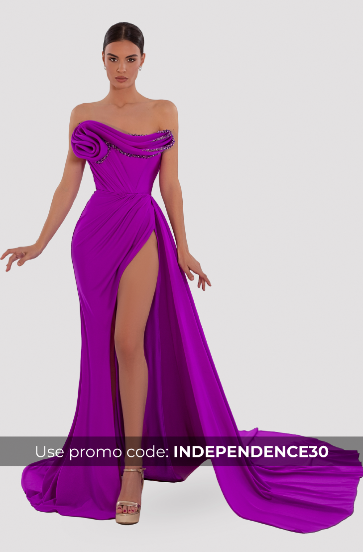 Light Purple Corset Dress – ALBINA DYLA