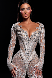 Bridal Chic Jumpsuit – ALBINA DYLA