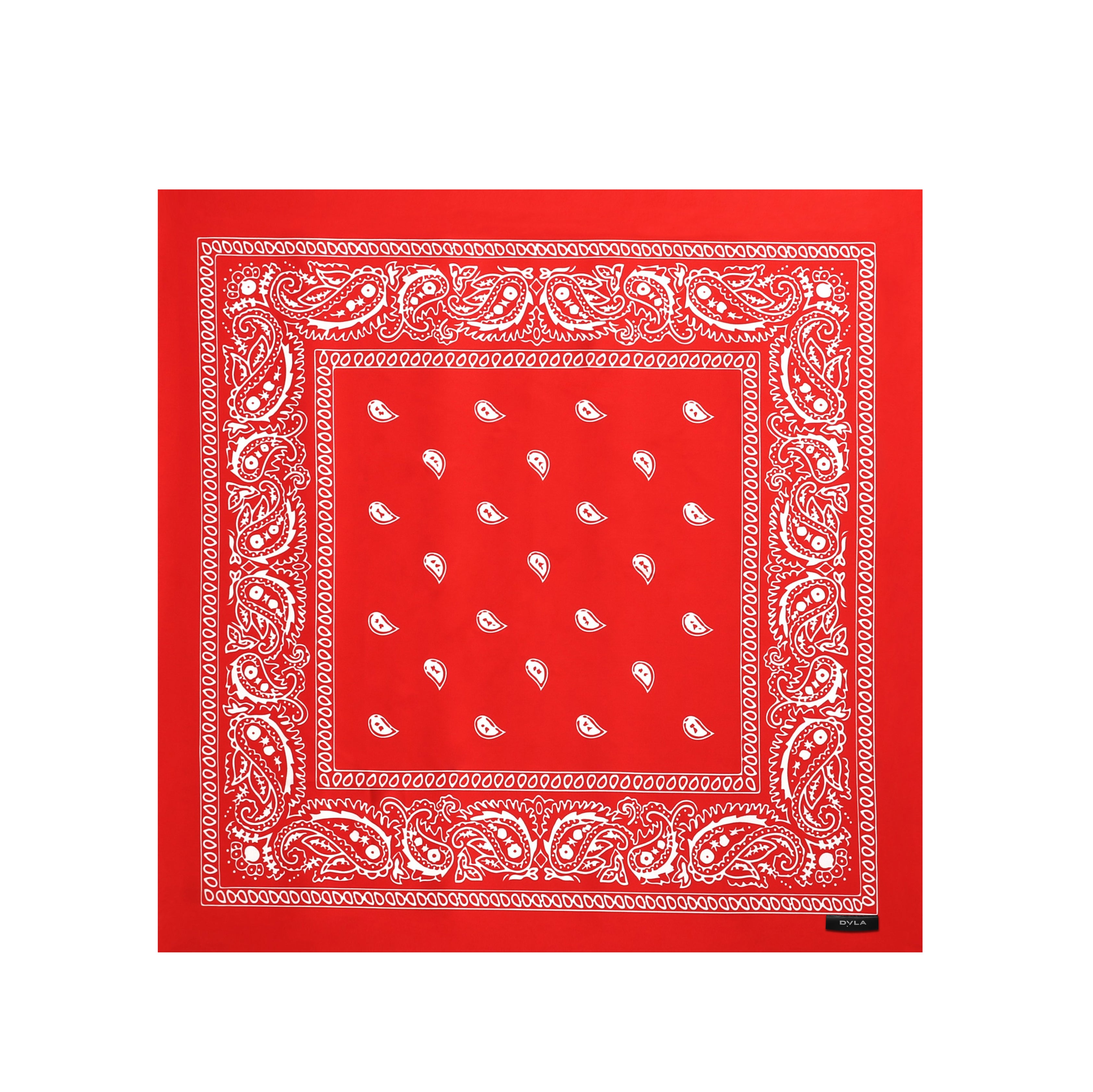 Classic 'Paisley' Scarf Red – ALBINA DYLA