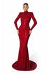 Crimson Eclipse Gown