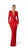 Crimson Tempest Gown