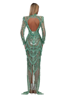Glamourous mint-green dress – ALBINA DYLA
