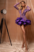 Short Purple Dress