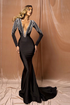 Elegant Black Mermaid Dress