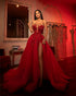 Red Organza Embroidered Gown & Dreamy Red Dress