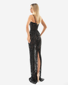 Black Dress with Straps – ALBINA DYLA Black Dress with Straps – ALBINA DYLA