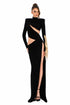 Embellished Cut-Out Gown