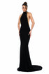 Embellished Halter Gown