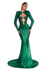 Emerald Enigma Gown