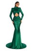 Emerald Vortex Gown