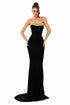 Embellished Strapless Gown