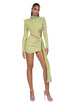Pistachio Élan Mini Dress