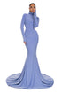Periwinkle Sculpt Gown