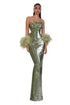 Sage Serpentine Gown
