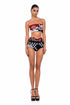 ALBINADYLA TUBETOP & RACING SHORTS