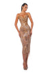 Golden Blossom Midi