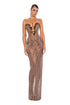 Bronze Eclipse Gown