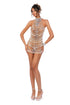 Silver Pearl Mini Dress