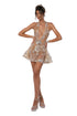 Sequin Flare Dress