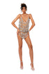 Sheer Beaded Dress