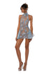 Sky Blue Petal Dress