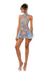 Sky Blue Petal Dress