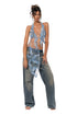 Sky Blue Asymmetric Top