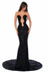 Luxe Noir Gown