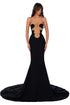 Gilded Noir Gown