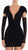 Enchanted Noir Glove Dress