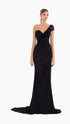 Noir Elegance Gown