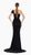 Noir Elegance Gown