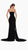 Midnight Majesty Strapless Gown