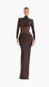 Mocha Mirage Gown