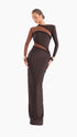 Cocoa Twirl Gown