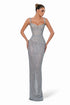 Crystal Mesh Gown