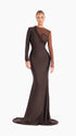 Caramel Twist Gown