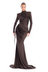 Truffle Drape Gown