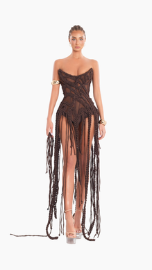 Braided Fringe Bodysuit
