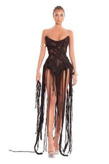 Braided Fringe Bodysuit