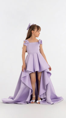 formal purple dress for girls Girls Dresses Kids Cute Sequin Glitter Party Carnival Gown Princess Formal Dress Dress For Girls Purple 6 Months-12 Months
